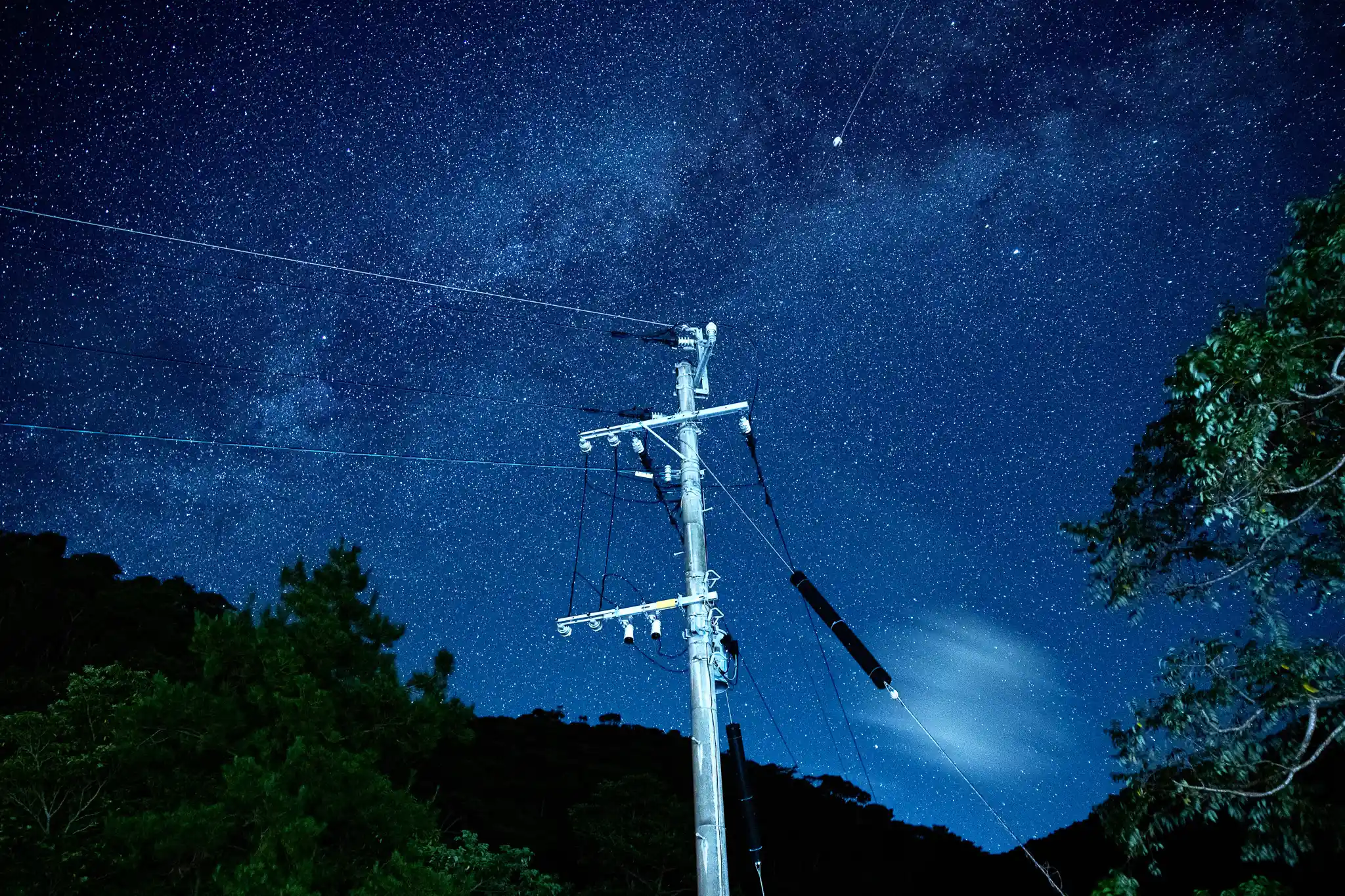 奄美大島の満点の星空